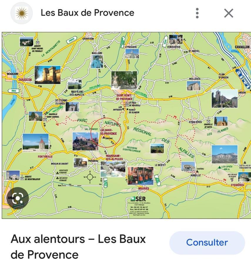 Lou Bonur Les Baux-de-Provence Exterior foto